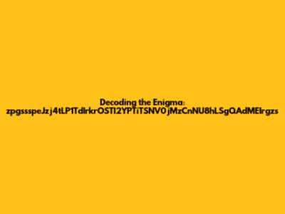 Decoding the Enigma: zpgssspeJzj4tLP1TdIrkrOSTI2YPTiTSNV0jMzCnNU8hLSgQAdMEIrgzs